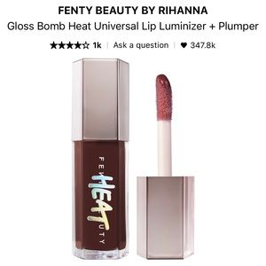 FENTY Gloss Bomb Heat Lip Luminizer and Plumper in shade Hot Chocolit